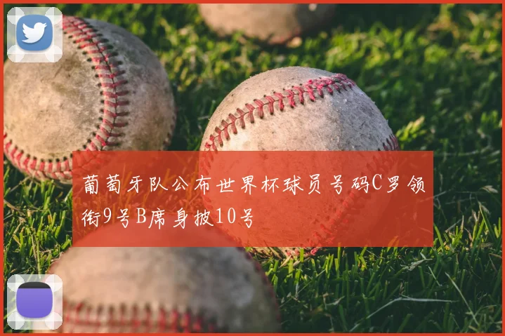 葡萄牙队公布世界杯球员号码C罗领衔9号B席身披10号