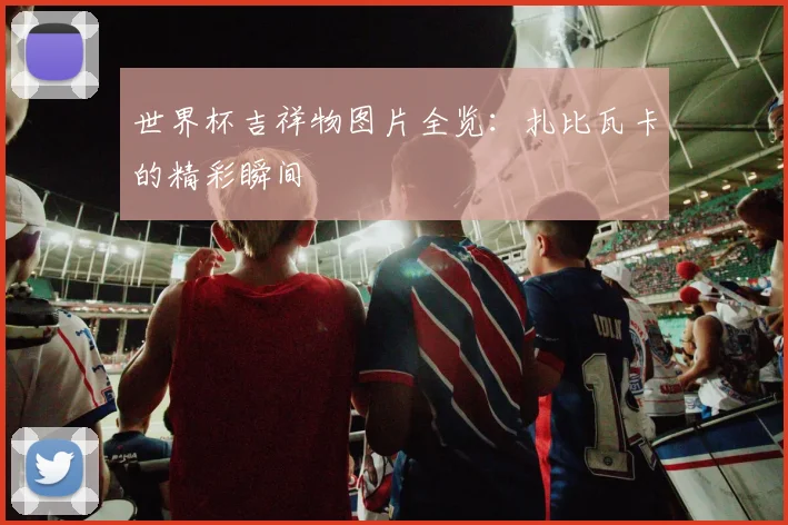 世界杯吉祥物图片全览:扎比瓦卡的精彩瞬间
